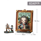 Caricature Famous Paintings Micro Building Blocks