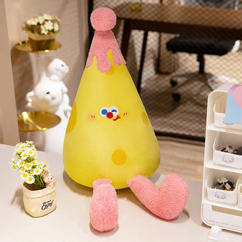 Cheerful Cheese Plushies