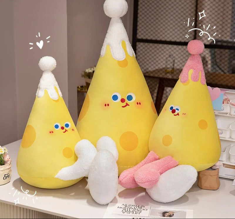 Cheerful Cheese Plushies