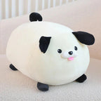 Cheerful White Brown Dog Plushies