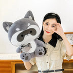 Coonie and Goonie the Raccoon Plushie Buddies