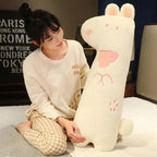 Cuddly Bunny Fox Wolf Long Pancake Plushies