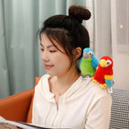 Cute and Colourful Parrot Plushie