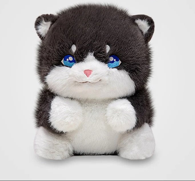 Cute Chubby Gray Ginger Cat Plushies