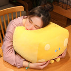 Cute Cube Cheese Block Plushie
