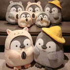 Cute Cuddly Penguin Plushie Family