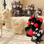 Evil Kawaii Fluffy Fox Halloween Plushies
