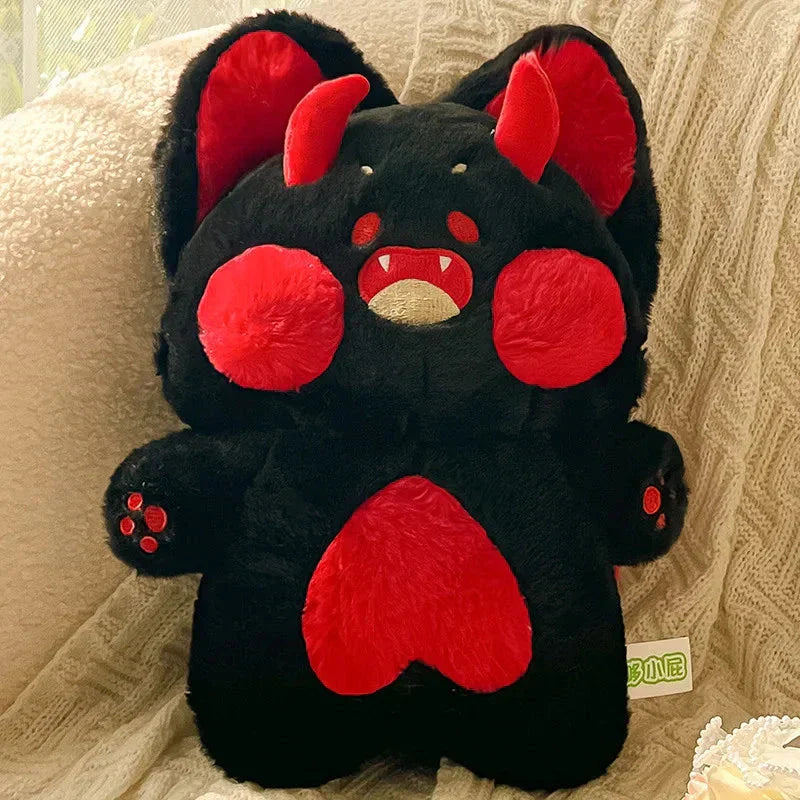 Evil Kawaii Fluffy Fox Halloween Plushies