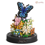 Flowers Insects Butterfly Bee Nano Building Blocks