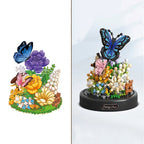 Flowers Insects Butterfly Bee Nano Building Blocks