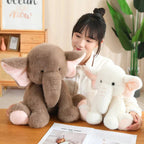 Fluffy Adorable Elephant Plushies