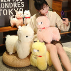 Fluffy Alpaca Llama Plushies with Bell