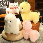 Fluffy Alpaca Llama Plushies with Bell