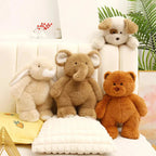 Fluffy Animal Snuggle Buddy Plushies