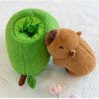 Fluffy Avocado Capybara Plushie
