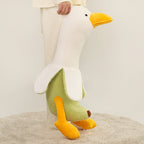 Fluffy Banana Duck Plushie