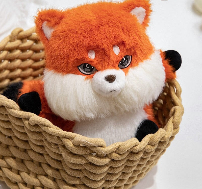 Fluffy Chubby Fox Plushie