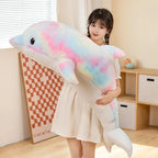 Fluffy Galaxy Dolphin Plushies