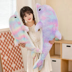 Fluffy Galaxy Dolphin Plushies