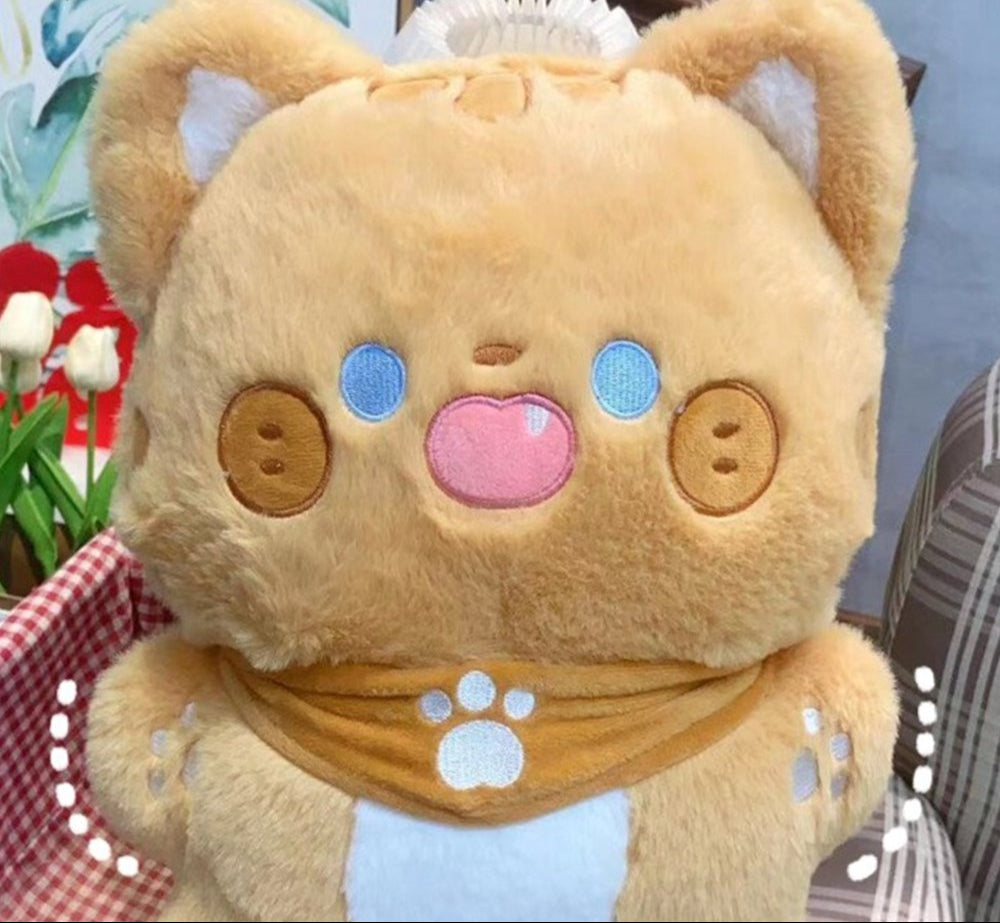 Fluffy Kawaii Cat Squad Plushies