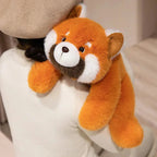 Fluffy Laying Animal Family Plushies
