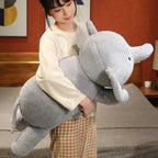 Fluffy Laying Elephant Family