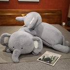 Fluffy Laying Elephant Family
