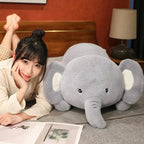 Fluffy Laying Elephant Family