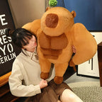 Fluffy Muscular Capybara Plush
