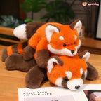 Fluffy Red Panda & Fox Plushies