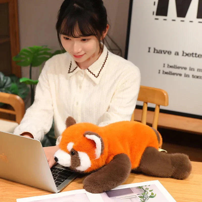 Fluffy Red Panda & Fox Plushies