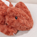 Fuzzy Cute Pink Red Lizard Plushies