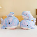 Fuzzy Rainbow Shark Plushie