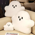 Ghost White Cloud Plush Pillow