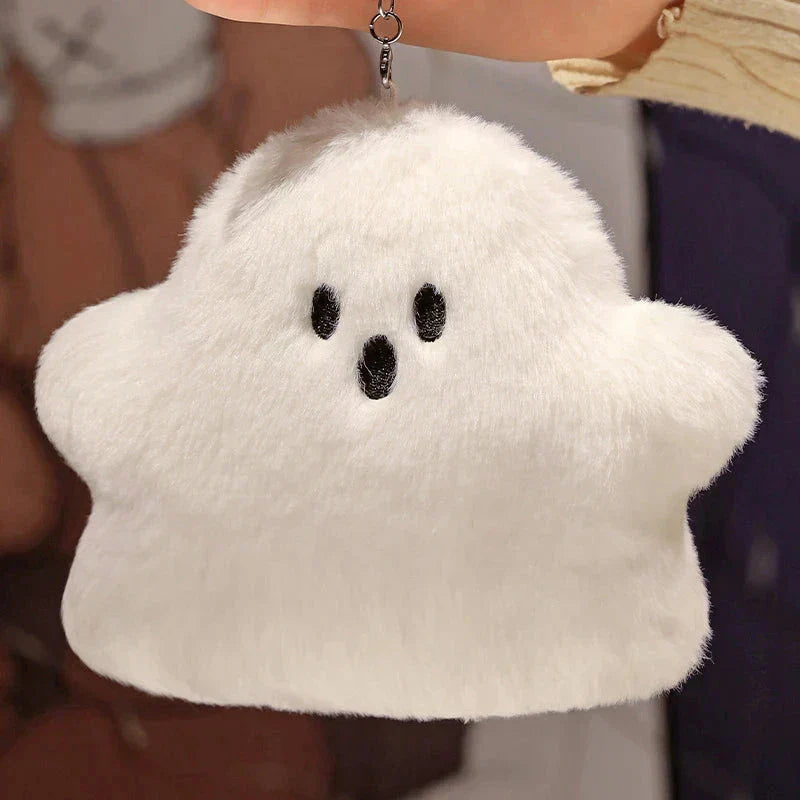 Ghost White Cloud Plush Pillow