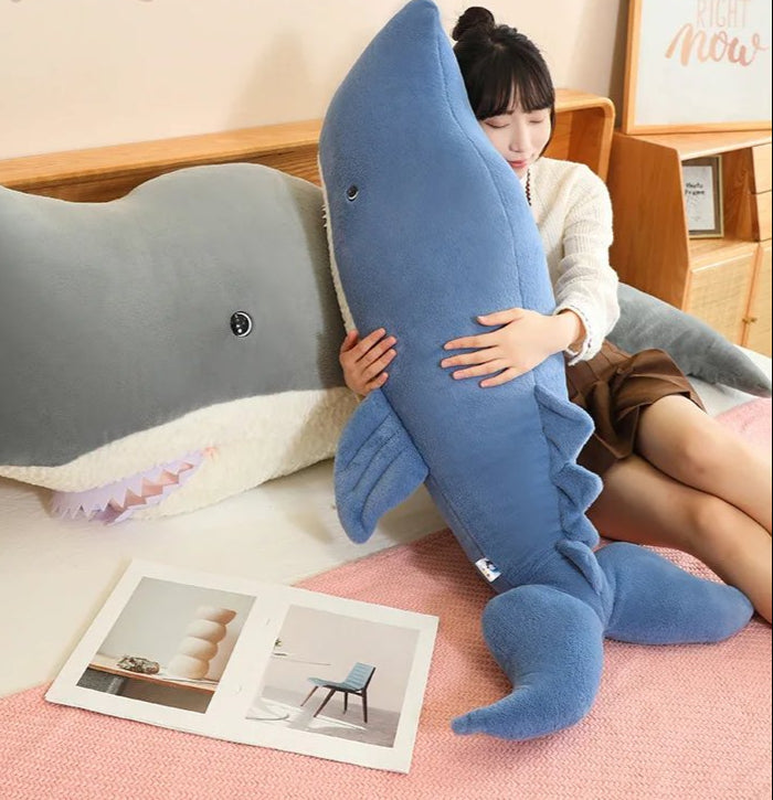 Giant Blue Gray Whale Plushies
