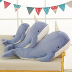 Giant Blue Pink Narwhal Plushies