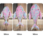 Giant Galaxy Fluffy Whale Plushie