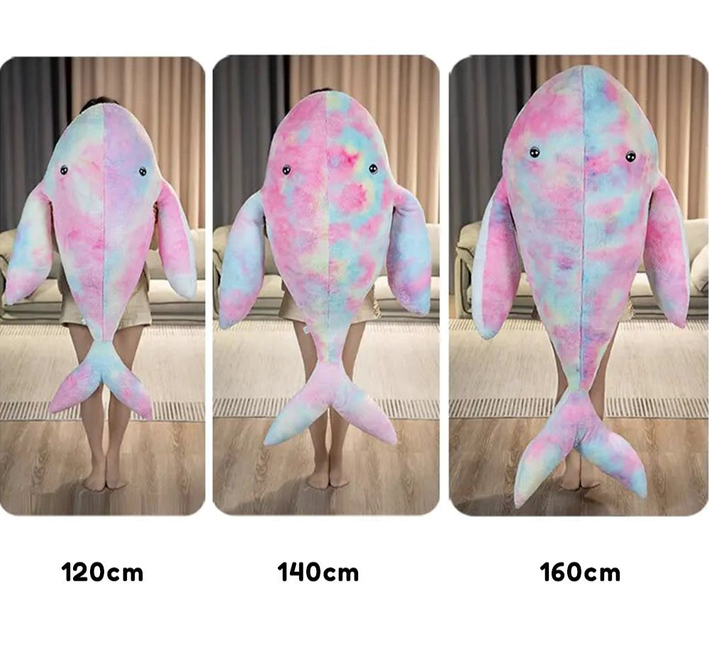 Giant Galaxy Fluffy Whale Plushie