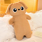 Giant Kawaii Ginger Black Gray Doll-Shape Dog Plushies