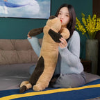 Giant Long Fluffy Spotty Dog Plushies