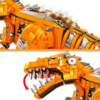 Golden Carnosaurus Building Blocks