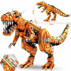Golden Carnosaurus Building Blocks