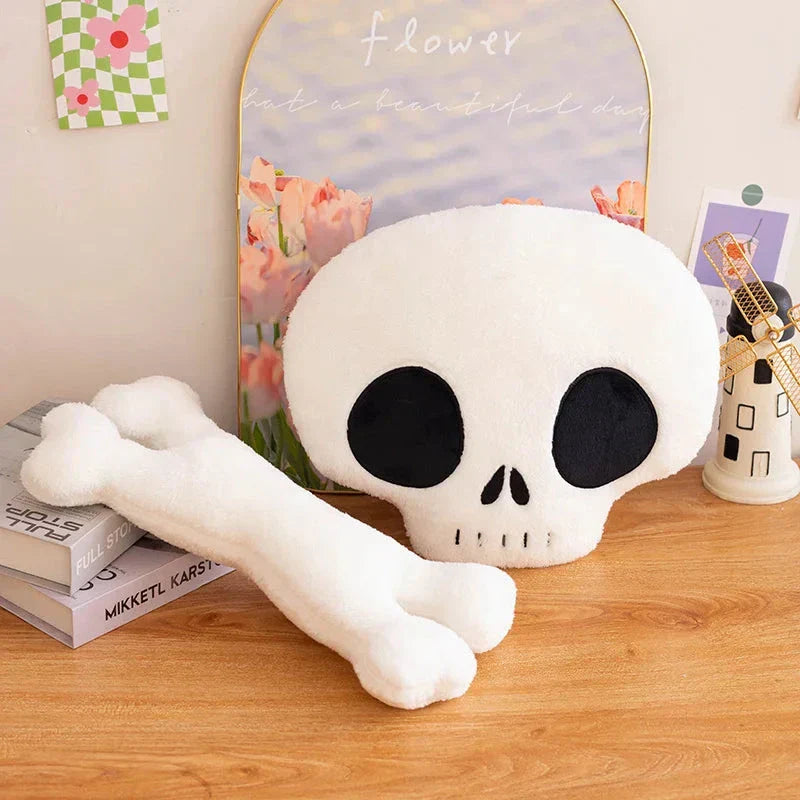 Halloween Pumpkin Mummy Skull Bone Plushies