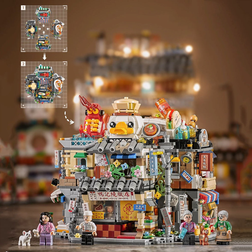 Hong Kong Restaurant Micro Building Blocks