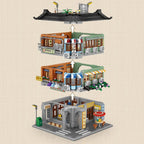 Hong Kong Street Apartment & Pharmacy Micro Building Blocks