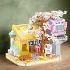 Izakaya and Chashitsu Sakura Micro Building Blocks