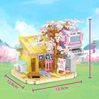 Izakaya and Chashitsu Sakura Micro Building Blocks