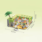 Japanese BeBe Shopping Mall Building Blocks Set