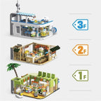 Japanese BeBe Shopping Mall Building Blocks Set